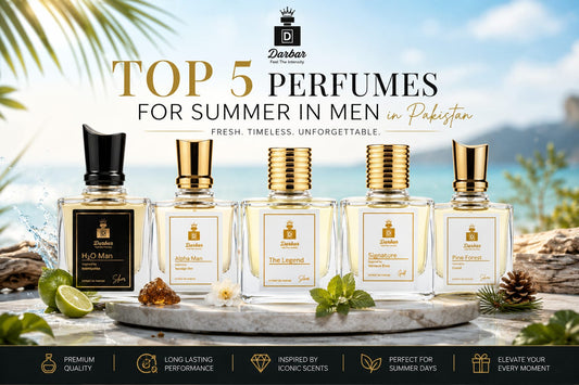 Top 5 Perfumes for Men in Summer in Pakistan